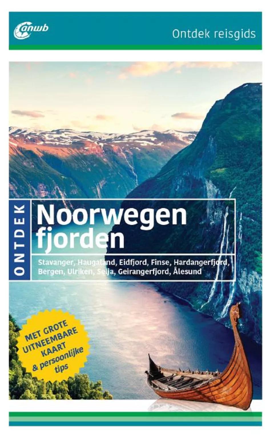 ANWB  Ontdek reisgids Noorwegen fjorden main product image