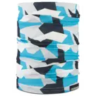 Poederbaas - Blauw / Wit - Nekwarmer