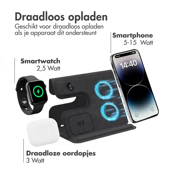 Draadloze Oplader voor Apple
