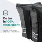 Voltano Dubbele Rolltop Fietstas 48L
