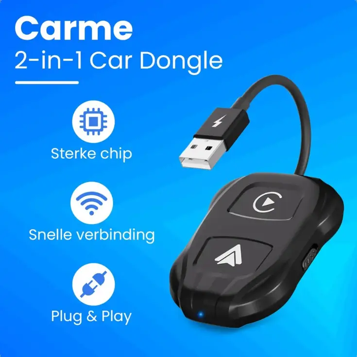 2-in-1 Dongle - CarPlay/Android Auto