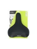 Zwart Unisex Fietszadel met Memory Foam 26x21 cm