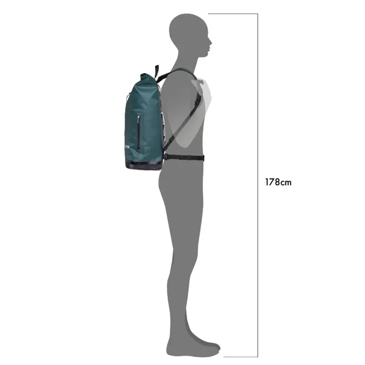 Ortlieb Commuter-Daypack City 27L petrol