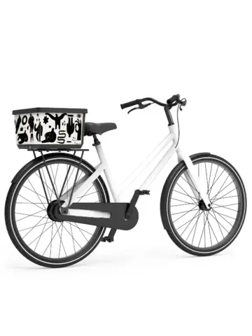 Fietsmand Basky Dikke Mannetjes