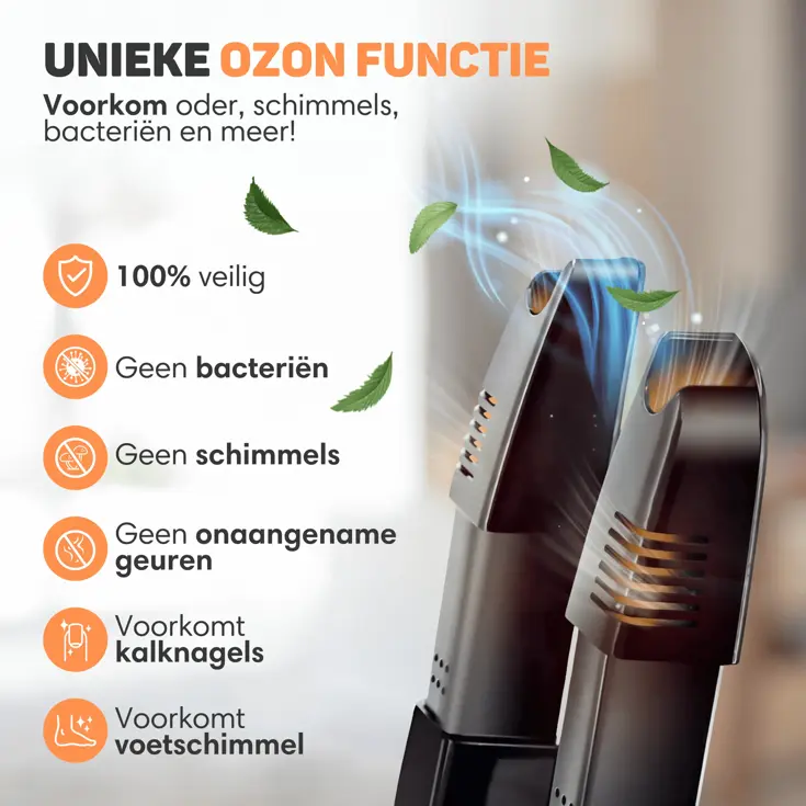 Schoenendroger met Ozone - PRO - Droogfunctie