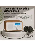 DAB+/FM Radio Wekkerfunctie 40 voorkeurszenders