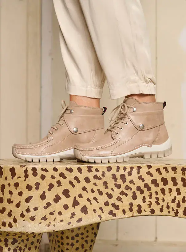 Jump Summer - Hoge veterschoenen dames