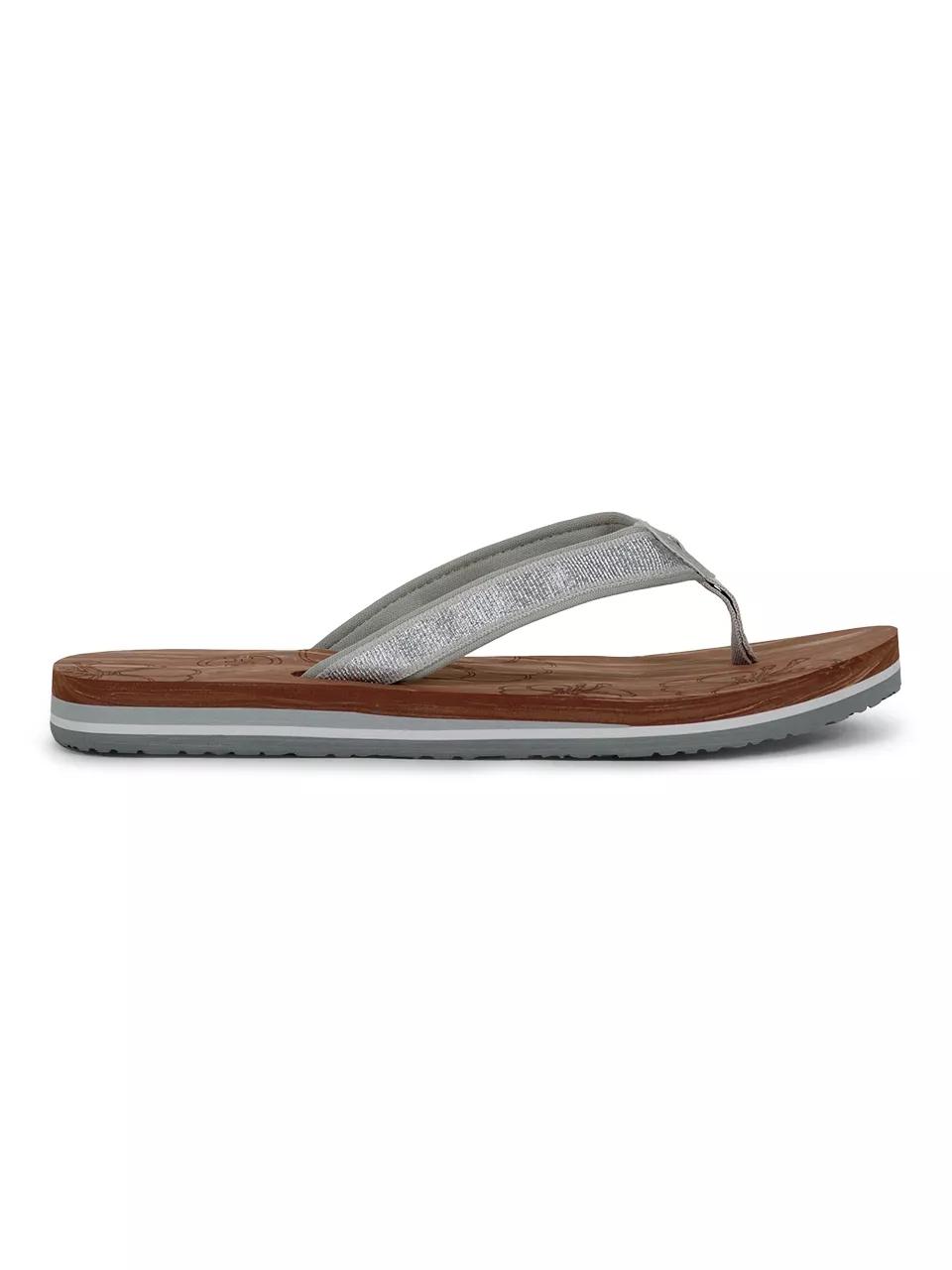 ANWB  Wiveke  Slippers dames  Human Nature  Zilver   38