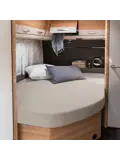 Jersey hoeslaken Frans bed rechts
