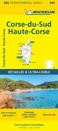 Wegenkaart Local 345 Corse-du-Sud
