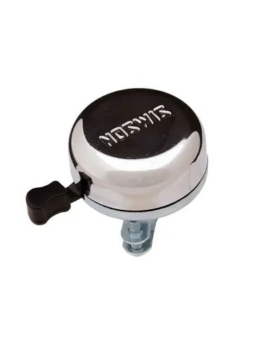 Simson Bel Traditioneel chroom staal