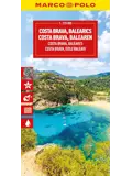 Wegenkaart Costa Brava - Balearen