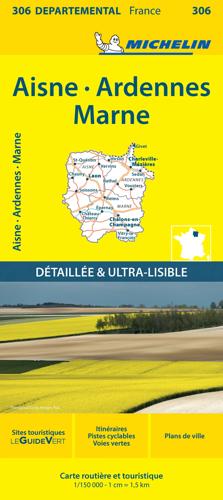 Wegenkaart Local 306 Aisne Ardennes
