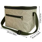 Koeltas 4L Bladmotief - Koelhoudend - Cuhoc