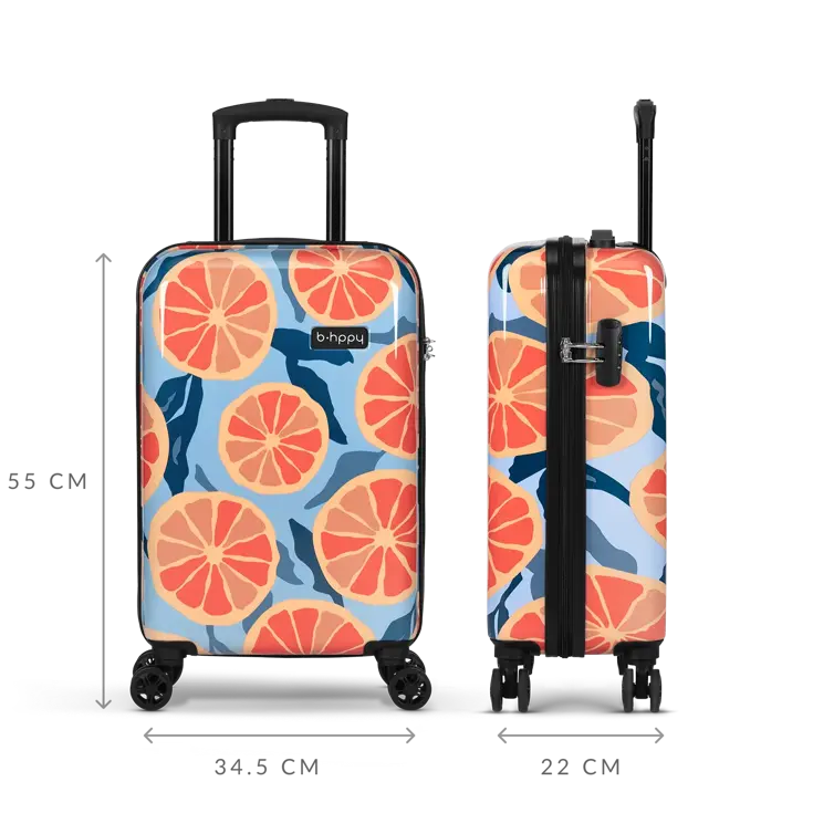Handbagage Koffer met print - 53cm