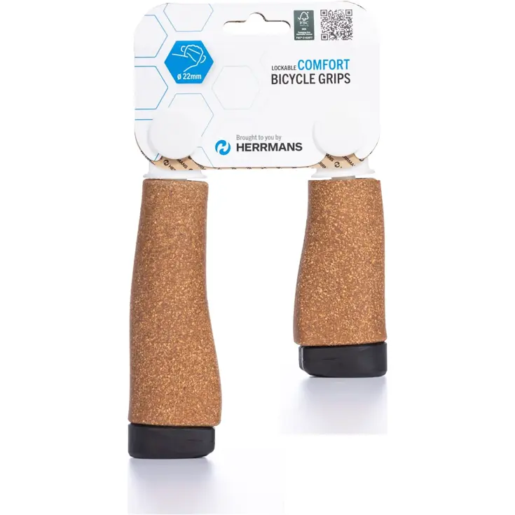 Herrmans handvatten Click DD37 90/125mm kurk