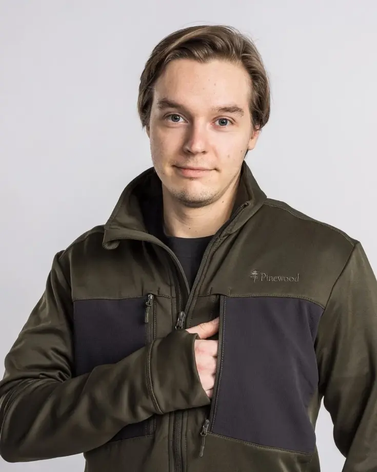 Pinewood Abisko Power Fleece Outdoorjas Heren