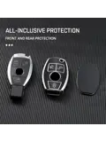 TPU Sleutelhoesje voor Mercedes zwart A3
