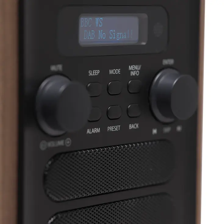 DAB+/FM Radio Bluetooth Alarm Afstandbediening