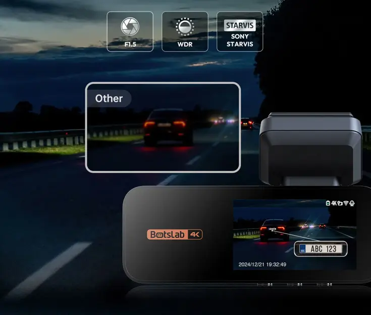 G980H Pro 2CH 4K Wifi GPS 2CH 64gb dashcam