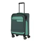 Travelite Viia 4 Wheel Trolley S green Groen