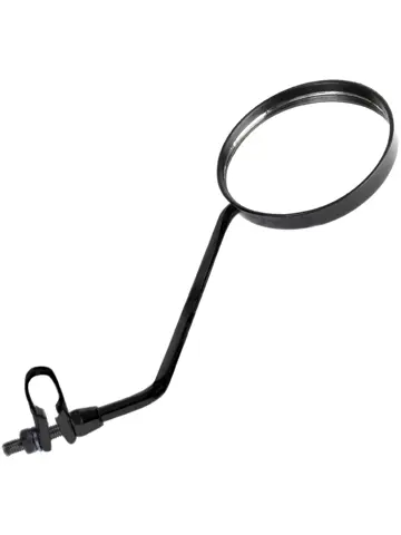 Mirage spiegel rond groot, zwart