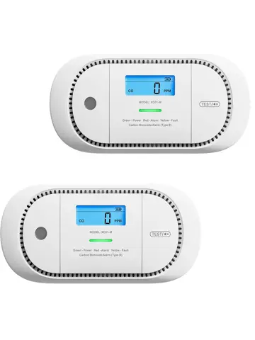 XC01 Koolmonoxidemelder 2-pack