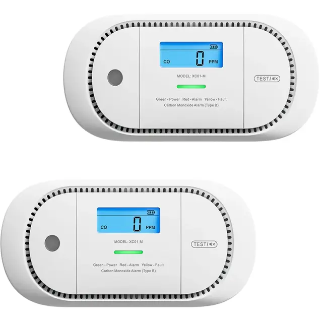 XC01 Koolmonoxidemelder 2-pack