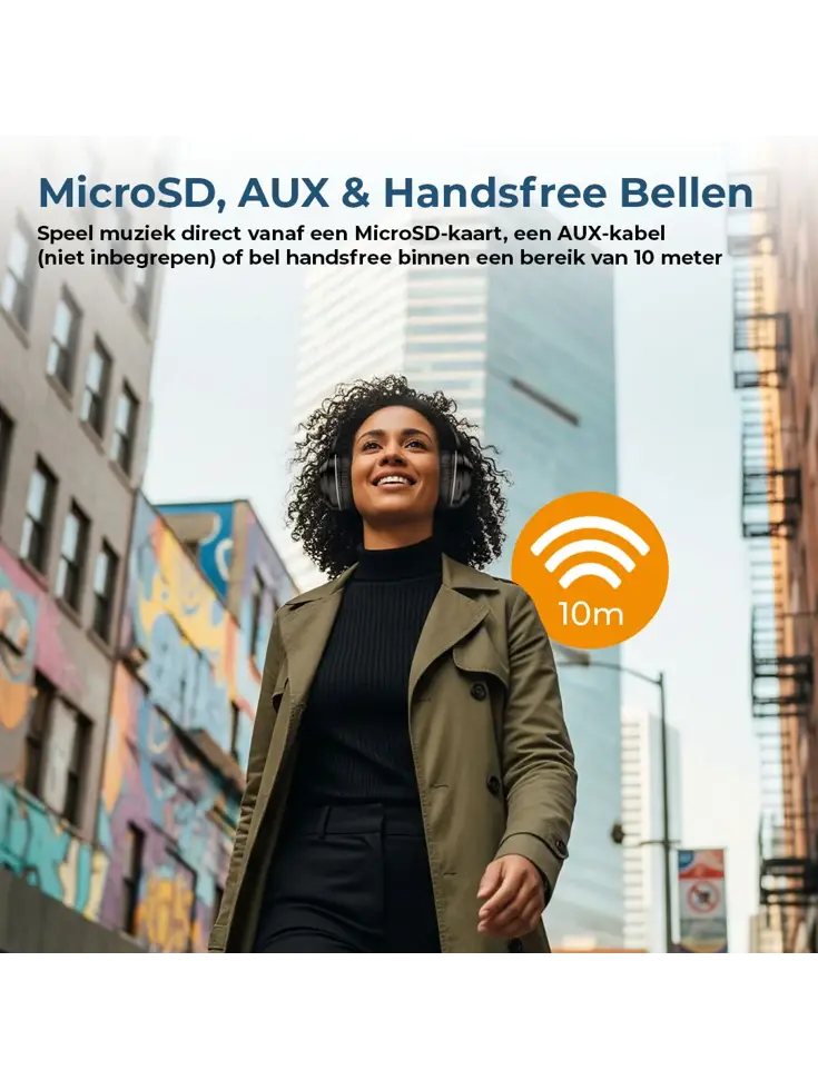Bluetooth Koptelefoon Active Noise Canceling