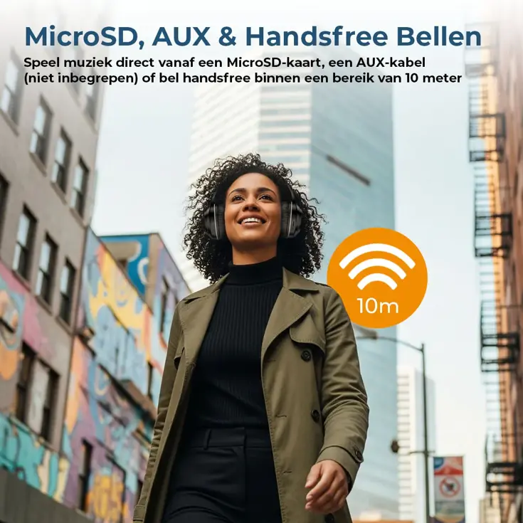Bluetooth Koptelefoon Active Noise Canceling