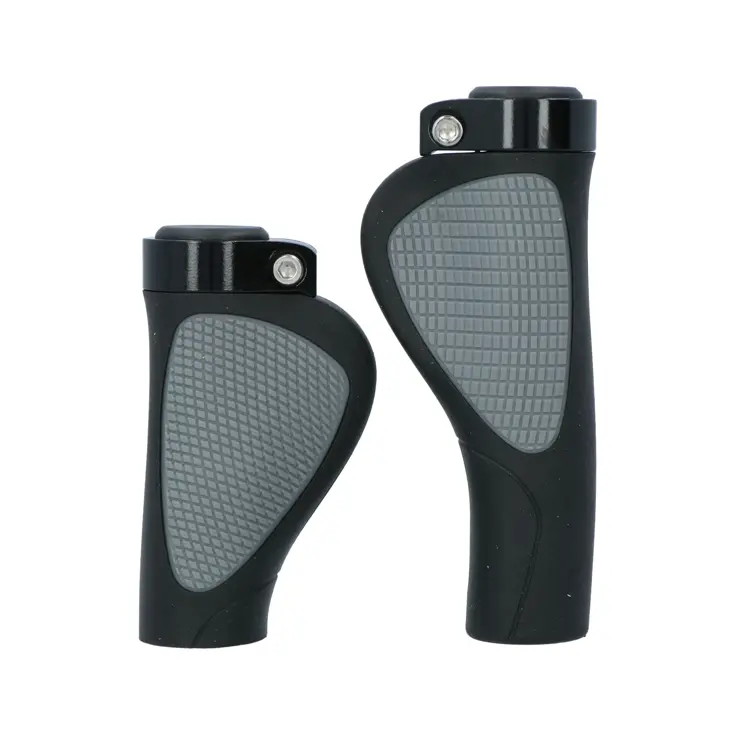 Handvatten Ergo City Plus 136/95mm Zwart/Grijs