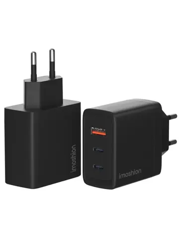 65W Wall Charger 2x USB-C 1x USB-A