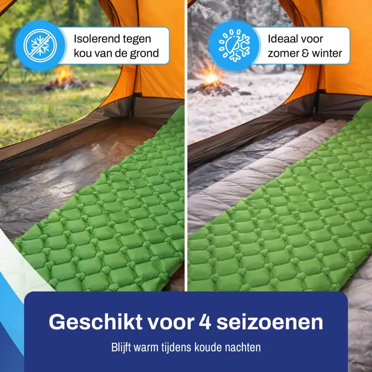 Slaapmat Set Zelfopblazend