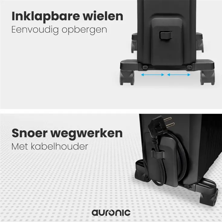 Olieradiator – 2000W – Met thermostaat