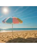 Strandparasol Ø160 cm Verstelbaar