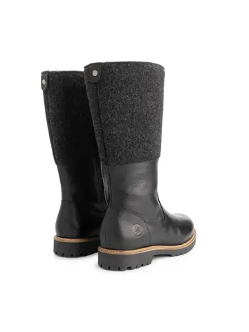 Travelin' Skive Dames Hoge laarzen - Wol/Vilt