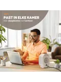 Elektrische Kachel Wit - 1200W - Ventilatorkachel