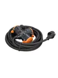 PRO Verlengsnoer 5m - 3-voudig 3x1,5mm