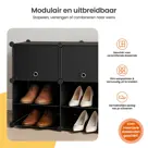 Goliving Opvouwbare Opbergkast 24 Paar