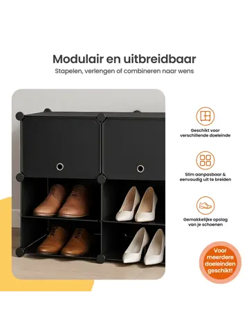 Opvouwbare Opbergkast - Schoenenrek 24 Paar