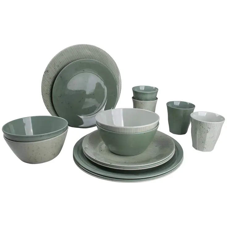 Bo-Camp Servies Mix & Match 16 Stuks