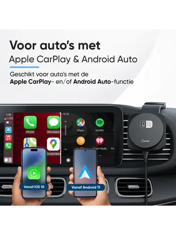 4-in-1 Car Dongle Pro - Zwart