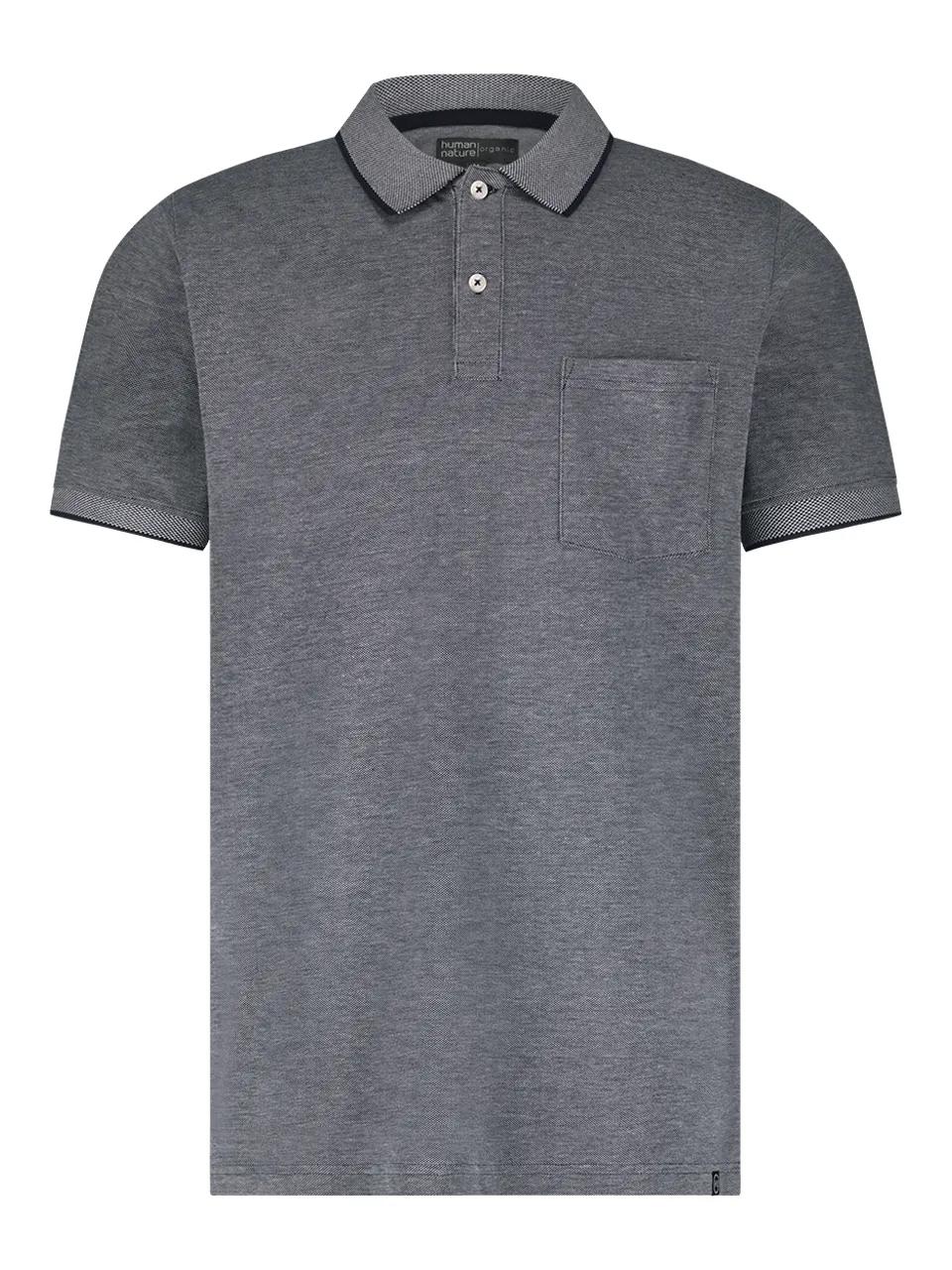 ANWB  Tyndall  Polo heren  Human Nature  Marineblauw   XXL