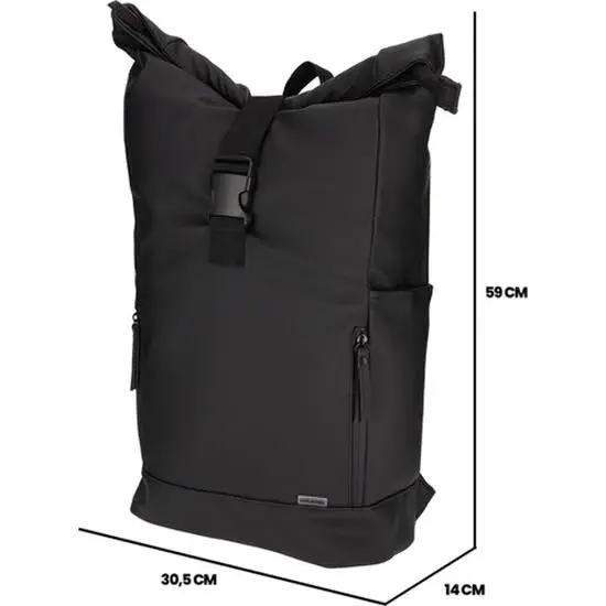 Rolltop fietsrugzak 25L waterafstotend