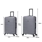 BlockTravel 4 delige kofferset ABS 29 39 74 en 95L