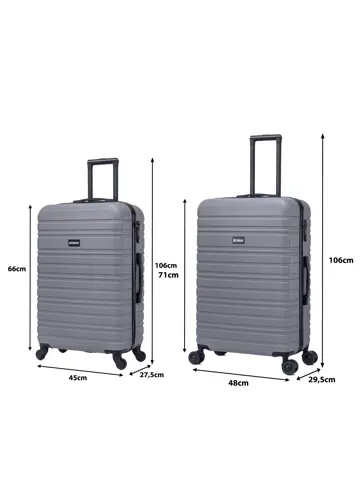 Kofferset 4 delige ABS 29 39 74 en 95L TSA-slot