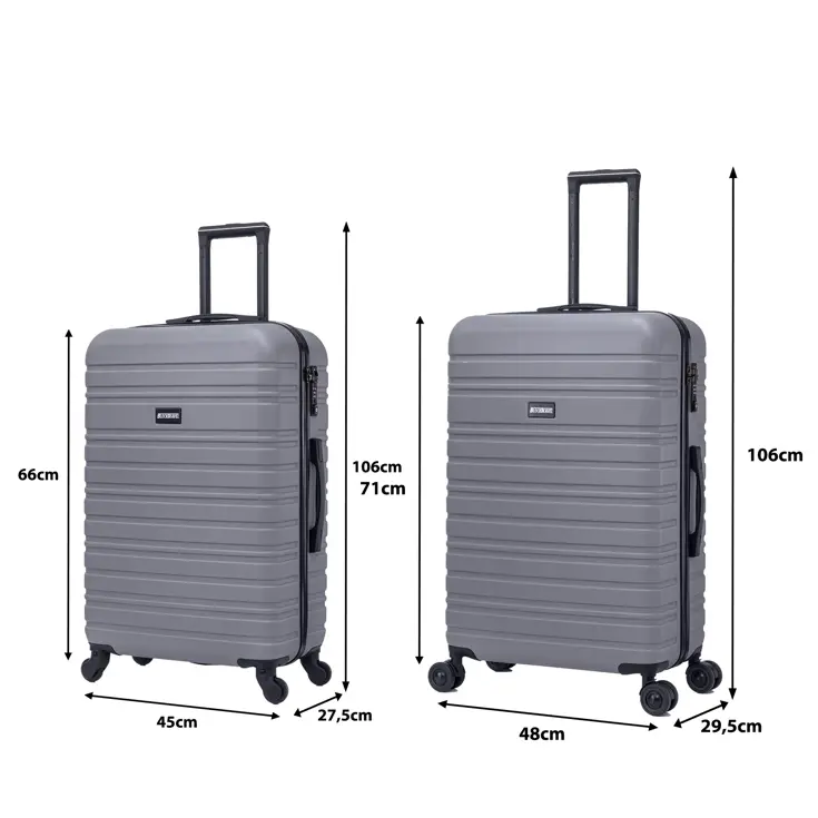 Kofferset 4 delige ABS 29 39 74 en 95L TSA-slot