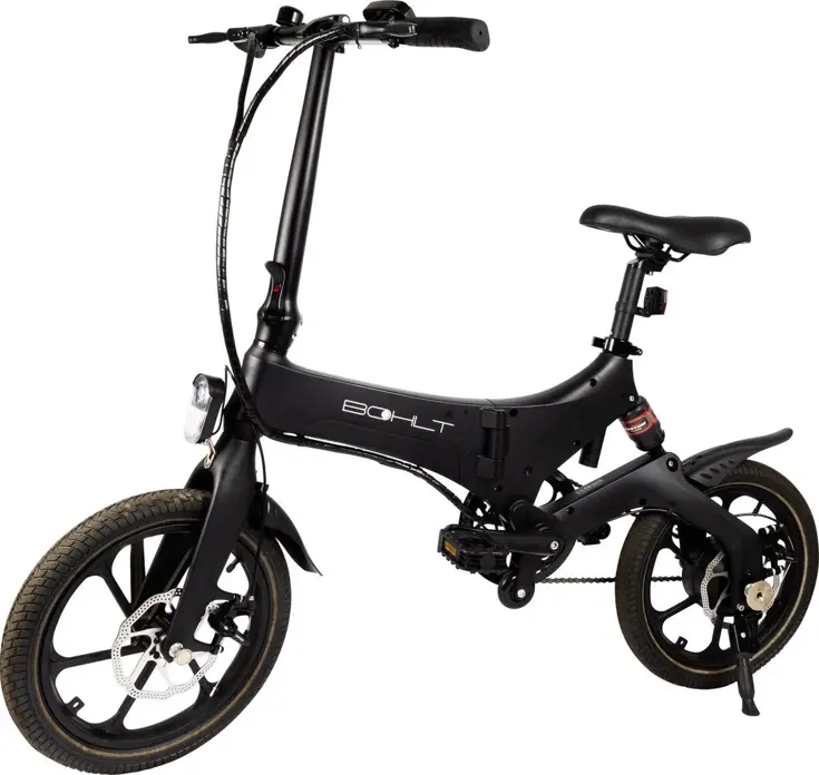 Elektrische vouwfiets - X160 - 16 inch - Zwart