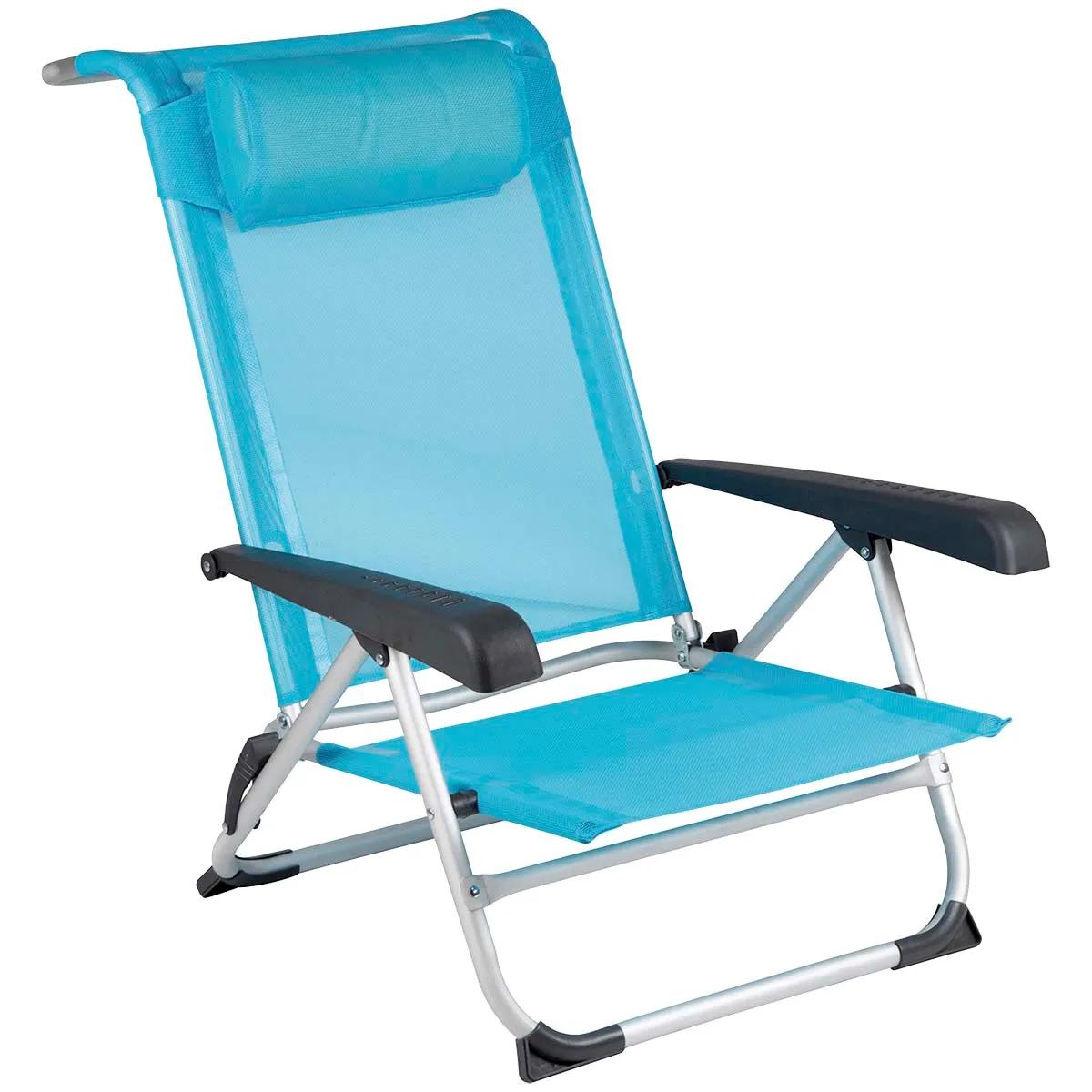 Bo-camp  Strandstoel Saint-Tropez  Blauw