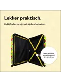 Reiskoffer met print - 76cm